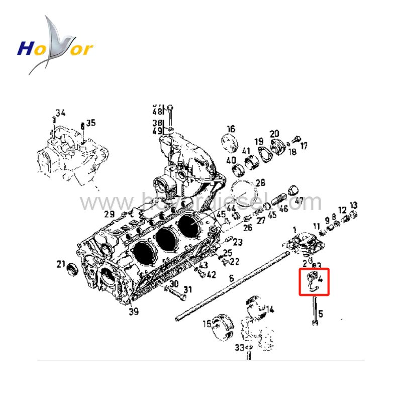 02402541 04187396  cooling nozzle  for Deutz FL413