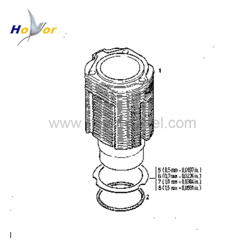 04185294 02423581 02423411 for Cylinder liner for Deutz FL513