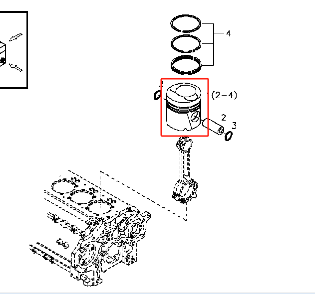 Diesel Engine parts FL913 Piston 0415 2183 04152183 02239499 0223 9499 04152184 0415 2184 For Deutz