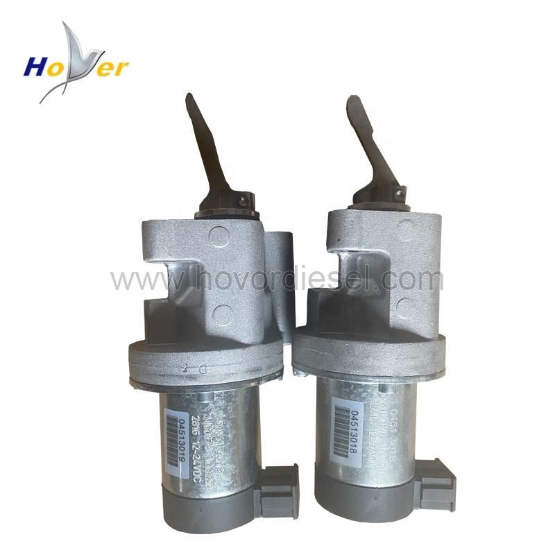 Diesel Engine Spare Parts 1013 2013 12-24V Solenoid Shutdown Device 04513019 02938081 0451 3019 0293 8081 for deutz