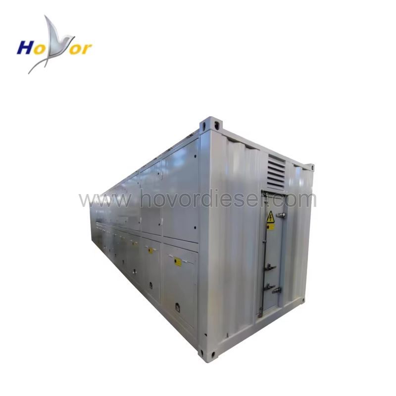 AC11kV-6000kW gray outdoor high voltage intelligent AC load cabinet can be used for generator set testing