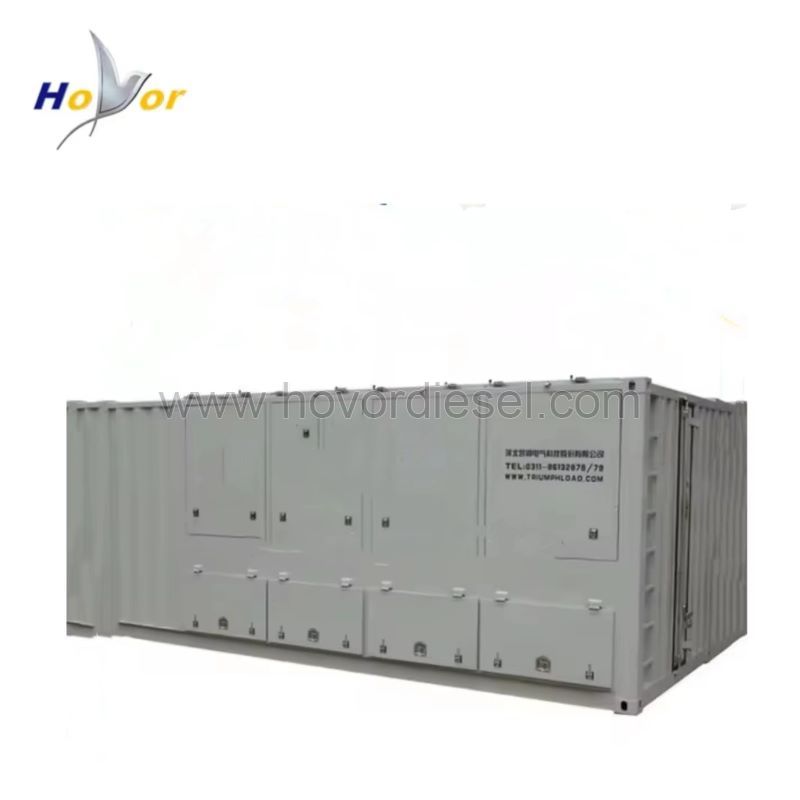 1.8 MW outdoor diesel generator test load bank