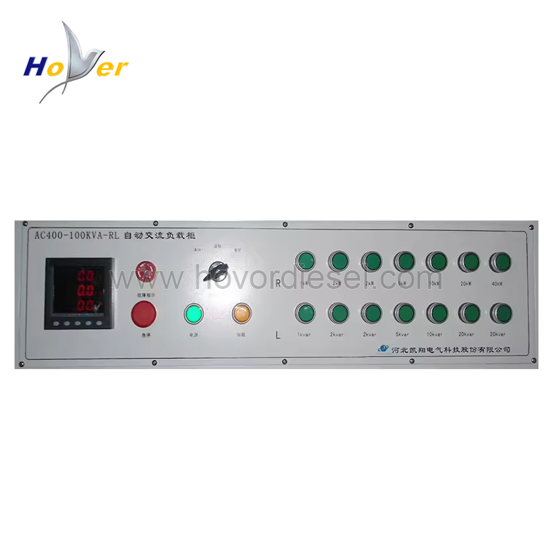 100KVA resistive reactive load group for generator set testing