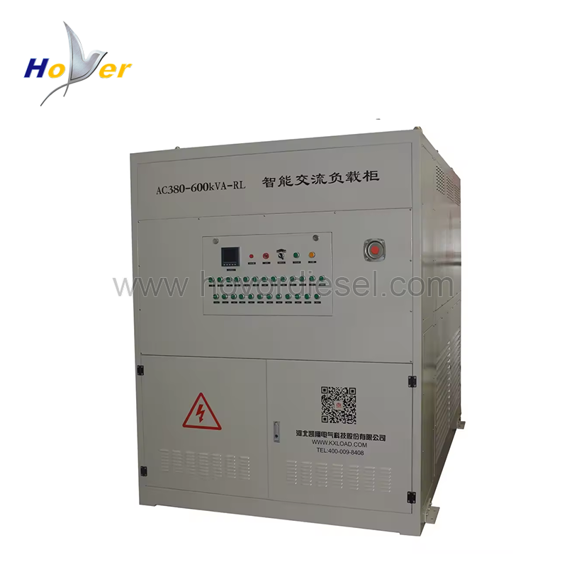 400V 625KVA Resistive Inductive Load Bank Automotive Testing Machine Victory Load Electronic Fan Forced Cooling Continuous 375KVAR 0.8