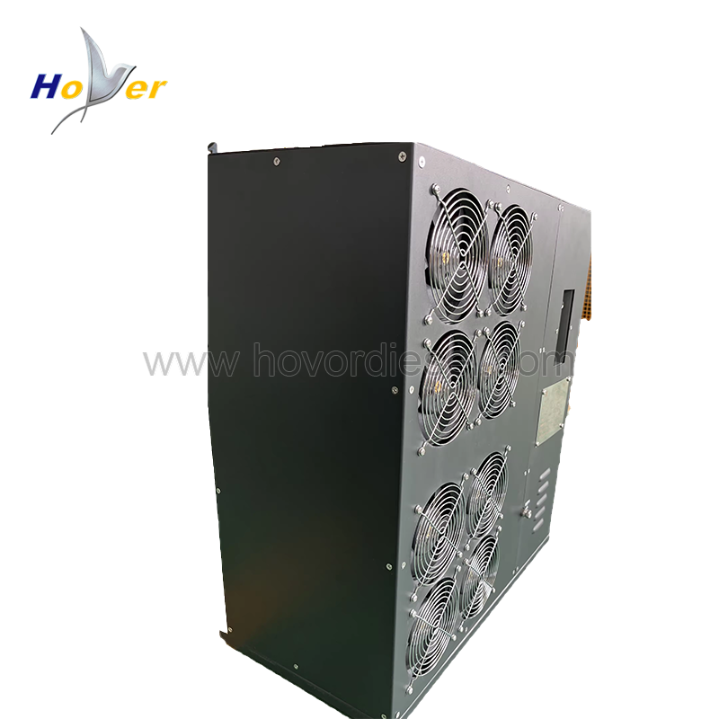 Black dual voltage 220V 440V portable 100kw smart AC load bank