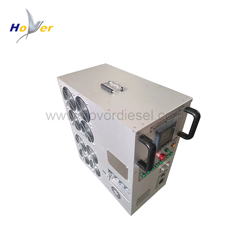 415V 100kw Pure Resistive Gray Portable Smart AC Load Bank for Data Center Testing