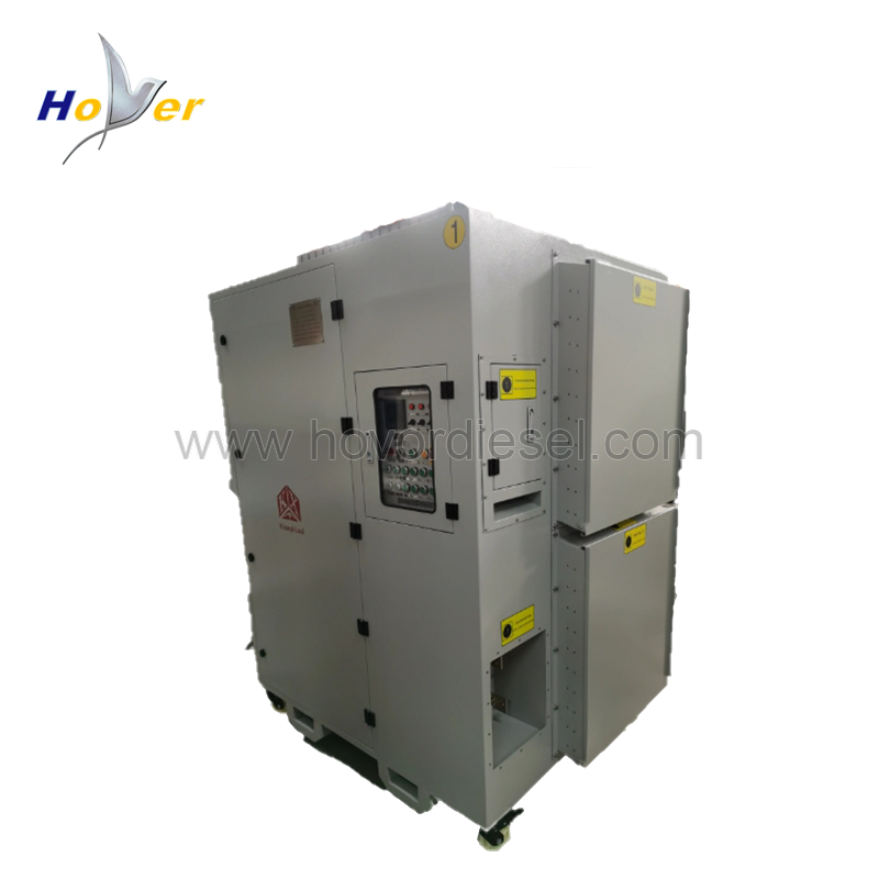 415V 1000kw Classic Grey Intelligent AC Load bank for Testing Generators