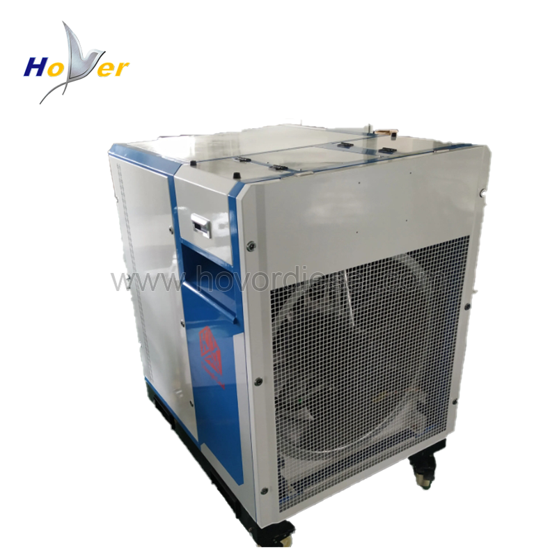 Blue and white color matching 400V 500kw movable portable intelligent AC load bank