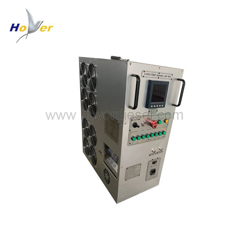 Professional testing AC400V-100kW portable automatic AC load bank