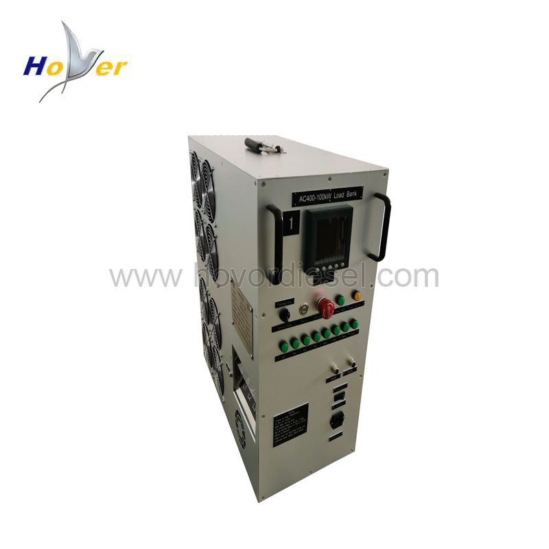 White movable AC400-100kW portable automatic AC load bank