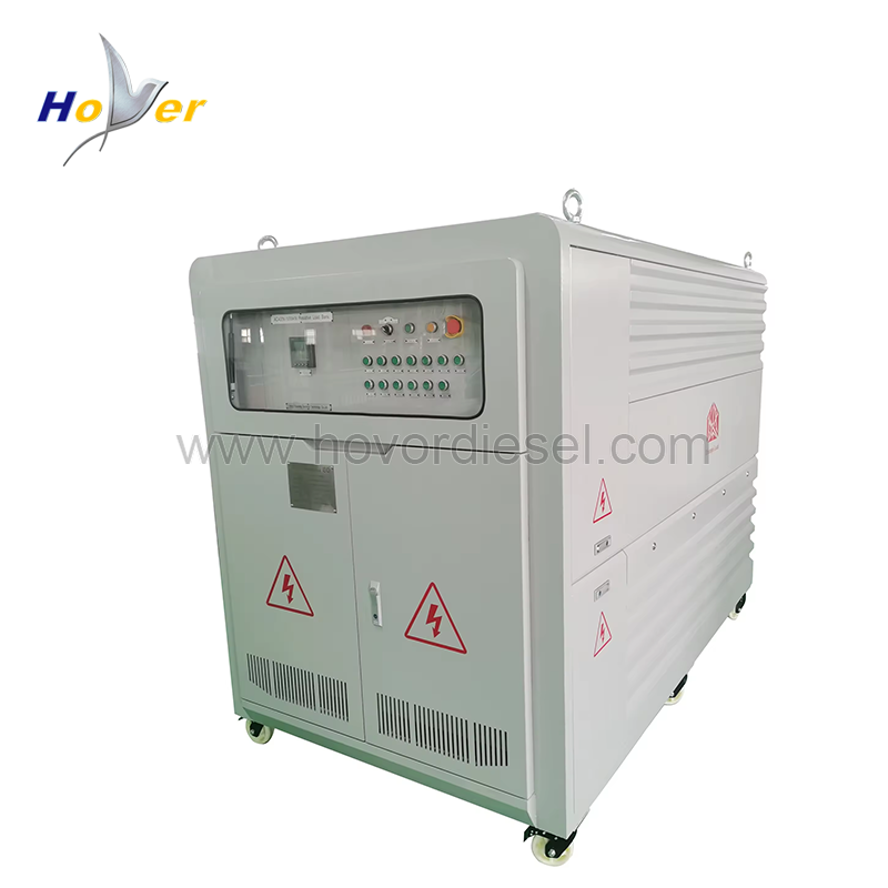 Grey AC400V-1000kW resistive intelligent AC load cabinet can be used for testing generator sets