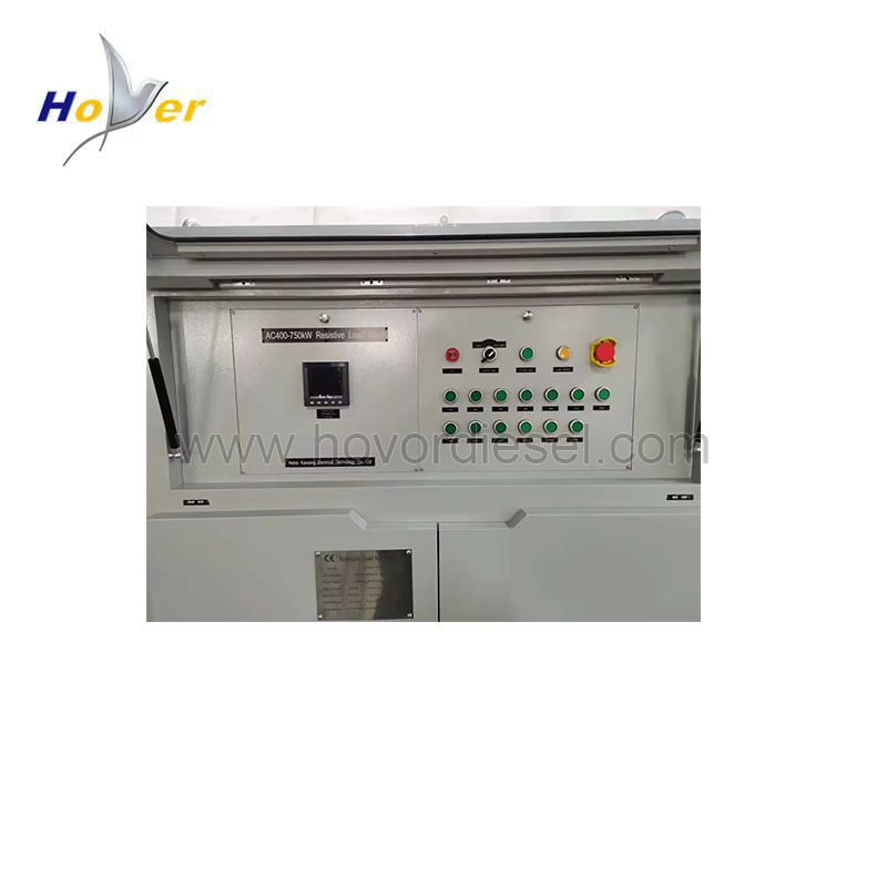 Customized Intelligent resistive load bank 750kw load bank for backup power supply generator UPS testing