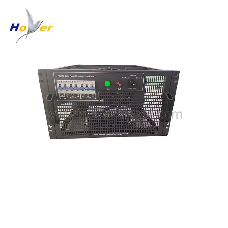 AC 230V 7kW Rack Mounted Load Bank for data center debugging